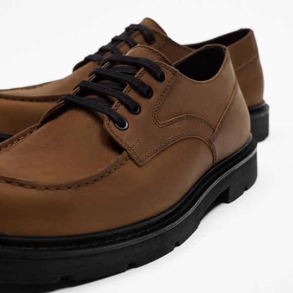 ZARA LEATHER SPORT SHOES main image 4